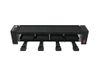 LITTLE BALANCE 8941 Black Jura 4, raclette-apparaat, voor maximaal 4 personen, PFAS-vrij, antiaanbaklaag, 800 W, nachtblauw