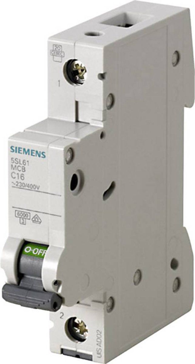 Siemens 5SL6106-7 Zekeringautomaat 1-polig 6 A 230 V, 400 V