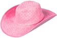 Wilbers & Wilbers Cowboyhoed met strass roze