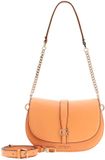 GUESS Carrie Flap Shoulder Bag Apricot