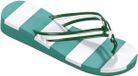 Beco teenslippers dames groen/wit