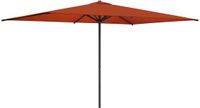 vidaXL Stokparasol Terracotta Polyester 290x190cm