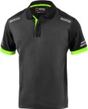 Sparco Tech Toledo Poloshirt - Zwart — XXL