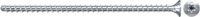 Fischer 562943 Houtschroef Verzonken kop 10 mm 100 mm Torx Zilver 50 stuk(s)