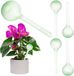 KADAX bewateringsballen 400ml voor planten, set van 4, automatische plantenbewatering, zelfbewaterende potplanten, kunststof waterballen (groen)