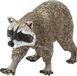Safari Wilde Dieren Wasbeer Junior 10 Cm Lichtbruin/zwart/wit