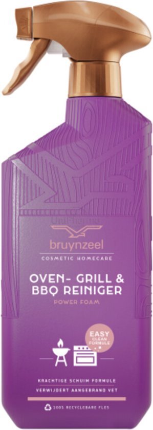 Bruynzeel Oven, Grill- en BBQ reiniger Power Foam 500 ml