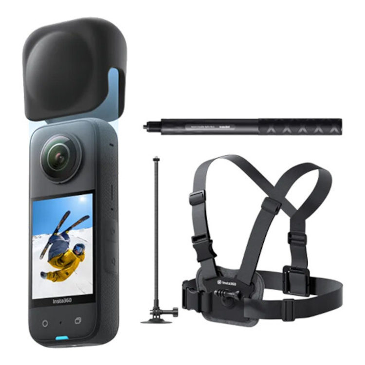 Insta360 Insta360 X3 360-graden action camera Wintersport Combo