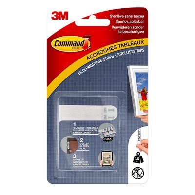 Command Fotolijststrips - Wit