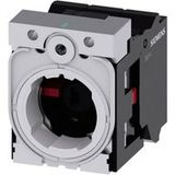 Siemens 3SU1551-1AB60-3PA0 3SU15511AB603PA0 Support 3 voies, Avec élément LED (l x h) 30 mm x 40 mm 1 pièce