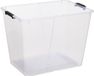 Plast Team Boîte de rangement Home Box Flex, 65 litres, transparent