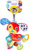 Playgro Activity Friend Penny Puppy - Baby Speelgoed - Hangspeeltje - Kinderwagenspeeltje - Rammelaar - Kinderwagenaccessoire - Buggyaccessoire - Educatief Speelgoed - Knuffeldier
