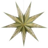 Mica Decorations kerstster groen (75 cm)