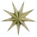 Mica Decorations kerstster groen (75 cm)