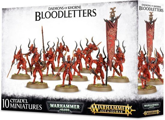 Games Workshop Age of Sigmar/Warhammer 40 000 Daemons of Khorne: Bloodletters