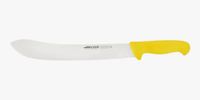 Arcos Serie 2900 - slagermes steakmes - lemmet nitrum roestvrij staal 300 mm - handvat polypropyleen kleur geel