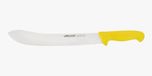 Arcos Serie 2900 - slagermes steakmes - lemmet nitrum roestvrij staal 300 mm - handvat polypropyleen kleur geel