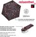 Reisenthel Umbrella Pocket Mini Opvouwbare Mini Paraplu - ø 97 cm - Paisley Zwart
