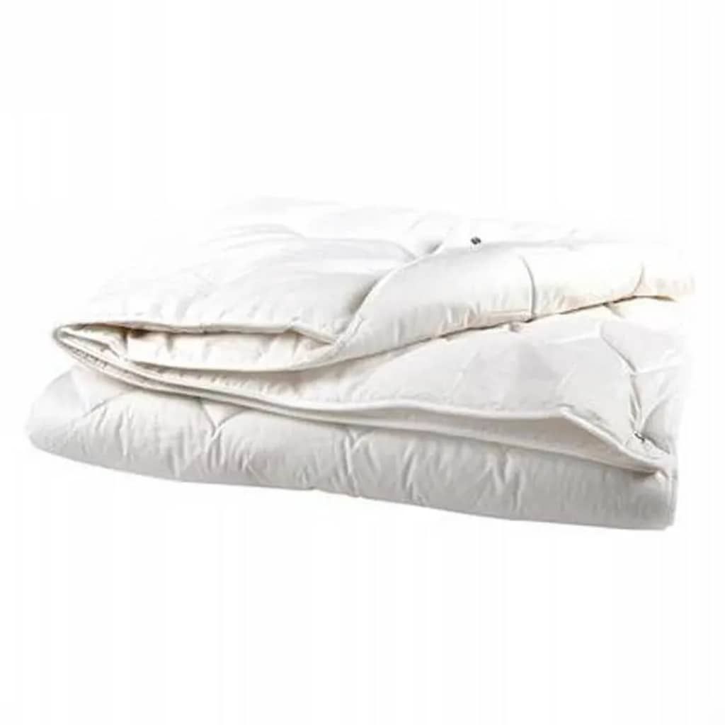 Snoozing Rhodos katoenen kinderdekbed - 100% katoen - Junior 120x150 - wit