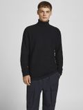 JACK&JONES Herren Strickpullover Langarm Baumwolle Stehkragen Freizeit Herbst/Winter 2021 S