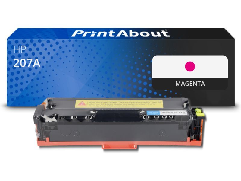 PrintAbout Toner 207A (W2213A) Magenta geschikt voor HP