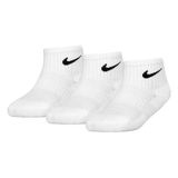 Nike Kids Rn0012 Quarter Socks 3 paar EU 23 1/2-27