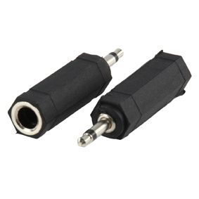 Valueline AC-004 - Audio adapter - zwart - kunststof