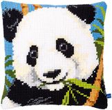 VERVACO Borduurpakket Kussen Kruissteek PANDA