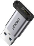 Ugreen US276 USB-C Male to USB 2.0 A Male Adapter Cable 0.05m Grey