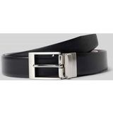 PIERRE CARDIN heren draaibaar leren riem - bruin