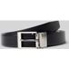 PIERRE CARDIN heren draaibaar leren riem - bruin