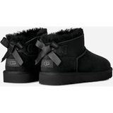 UGG Boots 'Ultra Mini Bailey Bow' zwart