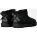 UGG Boots 'Ultra Mini Bailey Bow' zwart