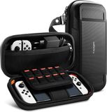Spigen Rugged Armor Pro-Hoesje, Zwart - Nintendo Switch/Switch Oled