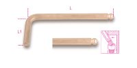 Beta Ball head offset hexagon key wrenches, sparkproof 96BA/BP 1,5
