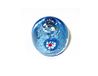 Glazen parels met transparant hemelsblauw diameter 1,8 cm. 500 g. 85 en ca.