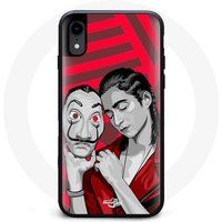 Manicase Etui voor iPhone XR La Casa De Papel Nairobi masker