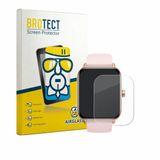 BROTECT Screenprotector voor Trunsif Smartwatch 1.85" Beschermglas transparant