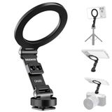 NEEWER Magnetische statief telefoonhouder koude schoenadapter, aluminium compacte lichtgewicht draagbare telefoonhouder bevestiging voor camera, compatibel met MagSafe iPhone Samsung Android