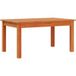 Table basse table de salon table de café cire marron 80x50x40 cm bois massif de pin