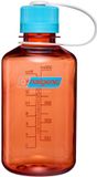 Nalgene Narrow-Mouth Bottle - 500ml - Flame w/Blue Atoll Sustain