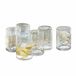 LOBERON Glas set van 6 Clarksville helder
