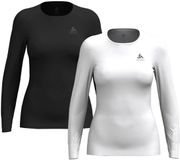 Odlo Active Warm Eco Base Layer Longsleeve Dames (2-pack) - Maat L