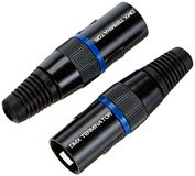 Adam Hall K 3 DMXt 5 5-polige 120Ohm DMX-terminator (pak van 2)