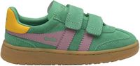 Gola Kindertrainers Viper Strap Groen/Jade/Candy/Sun/Gum Maat 33