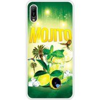Forêt Bedrukt siliconen hoesje compatibel met Y6 2019 Mojito