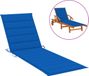 VidaXL Ligbedkussens oxford stof (100% polyester) koninklijk blauw