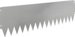 vidaXL Bordure de pelouse - 20 pièces - 103 x 30 cm - Acier galvanisé - Argent
