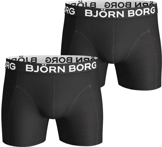 BjÃ¶rn Borg Bjorn Borg 2-Pack Boxershorts Zwart