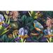 Papier peint panoramique fleurs oiseaux 429 cm x 255 cm
